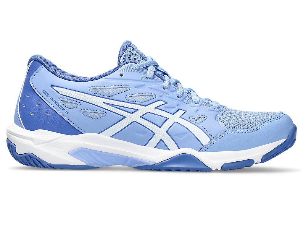 ASICS GEL-ROCKET 11, LIGHT SAPPHIRE/WHITE, swatch
