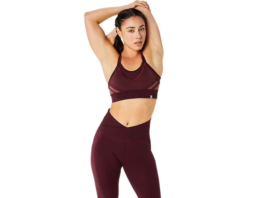 ASICS WOMEN NAGINO SEAMLESS BRA, PORT ROYAL, swatch
