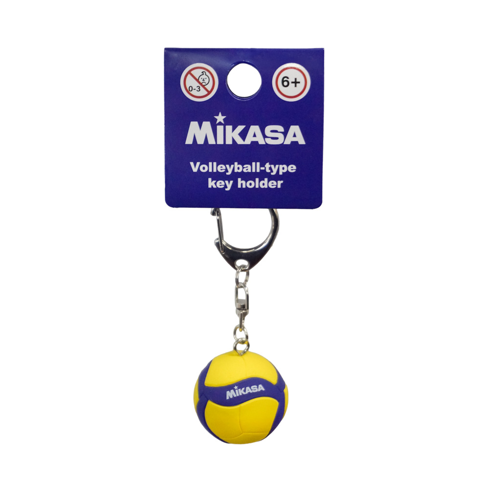 MIKASA MINIATURE VOLLEYBALL KEYCHAIN, , large image number null