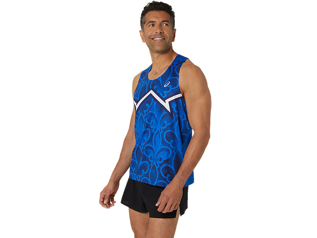 ASICS NATIONS RUN SINGLET image number null