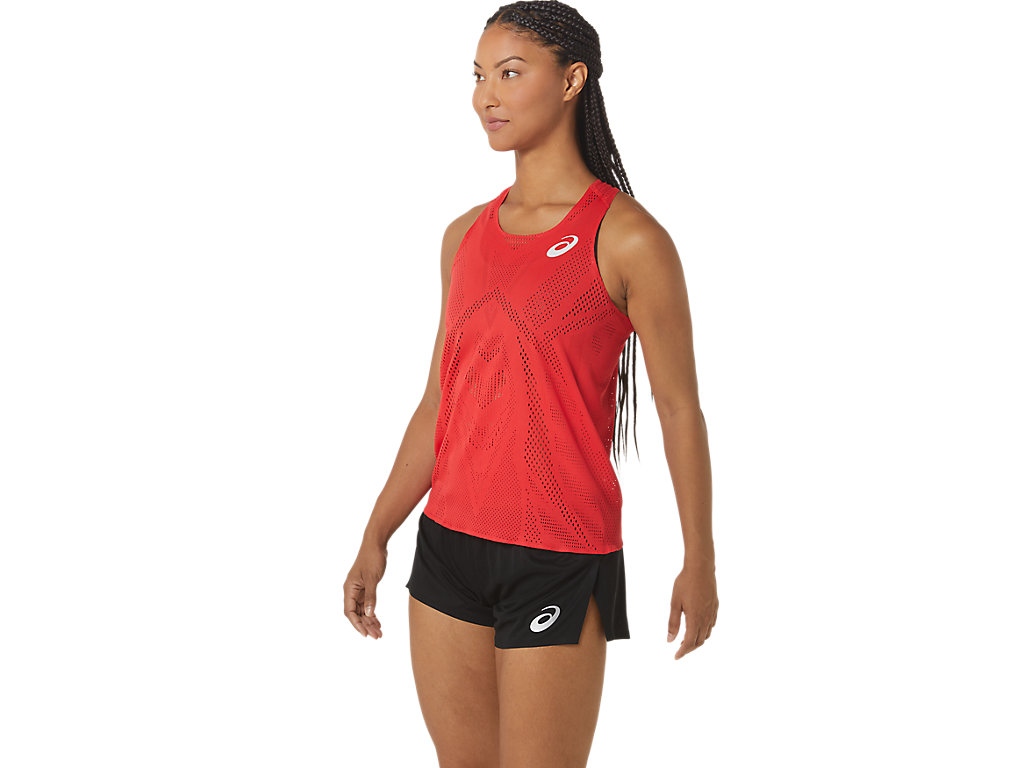 ASICS WOMEN ACTIBREEZE JAQUARD SINGLET image number null