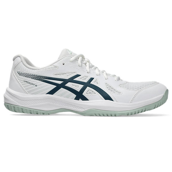 UPCOURT 6, WHITE/TRANQUIL TEAL, swatch