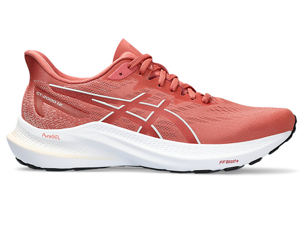 ASICS GT-2000 12, LIGHT GARNET/BRISKET RED, swatch