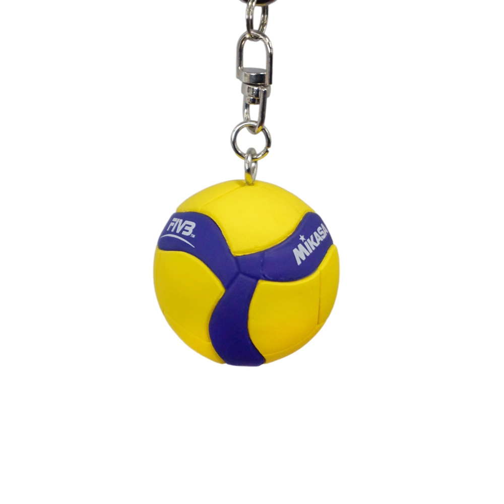 MIKASA MINIATURE VOLLEYBALL KEYCHAIN, , large image number null