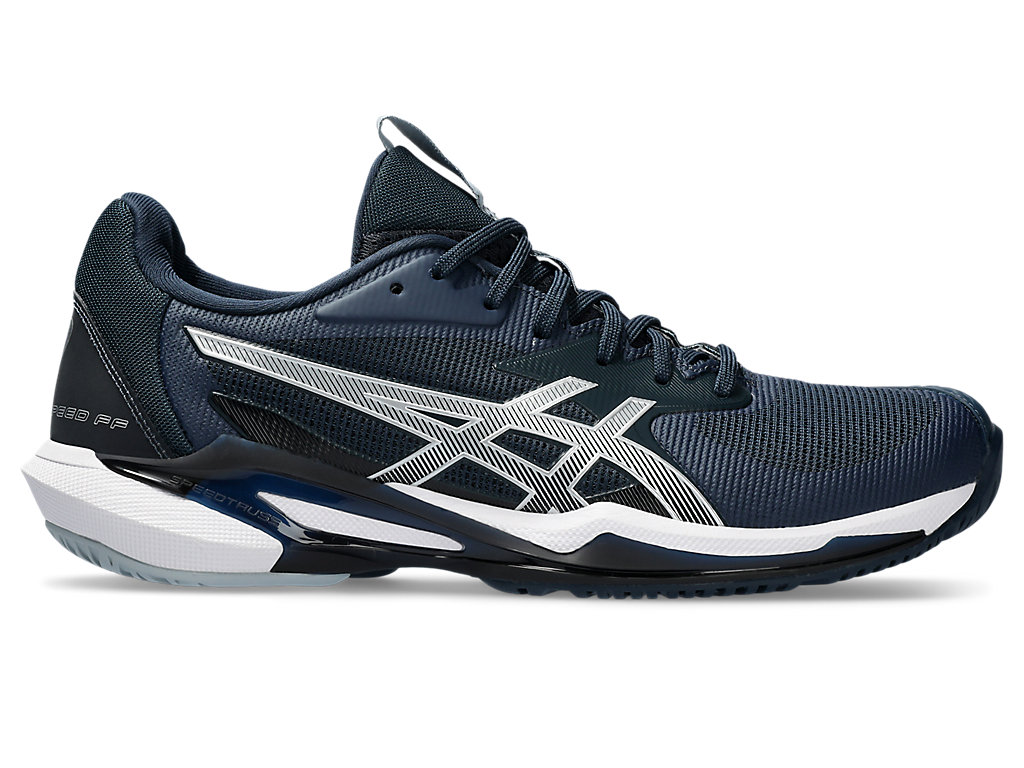 ASICS SOLUTION SPEED FF 3, FRENCH BLUE/PURE SILVER, swatch