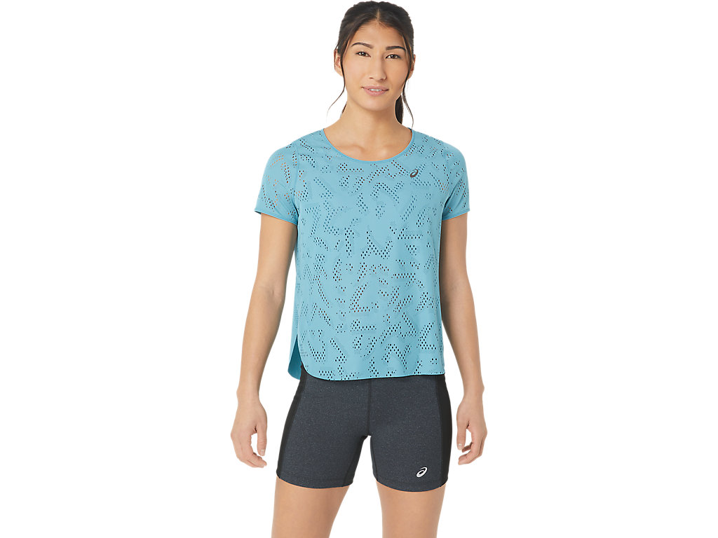 ASICS VENTILATE ACTIBREEZE SS TOP, GRIS BLUE, swatch