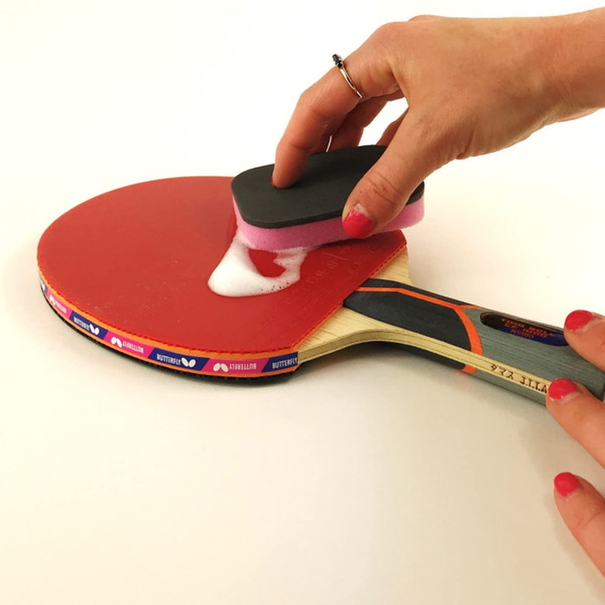 BUTTERFLY TABLE TENNIS RUBBER CARE SPONGE, , large image number null