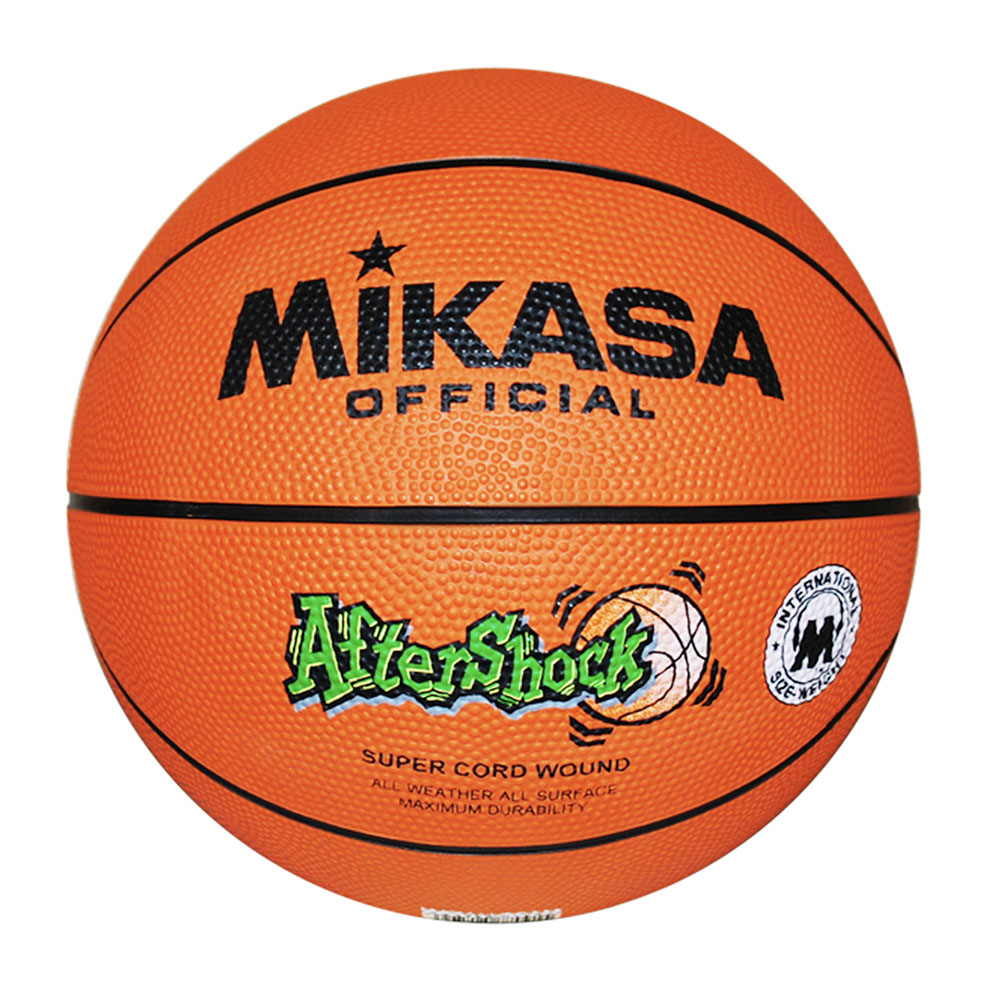 MIKASA AFTERSHOCK RUBBER BASKETBALL SIZE 7