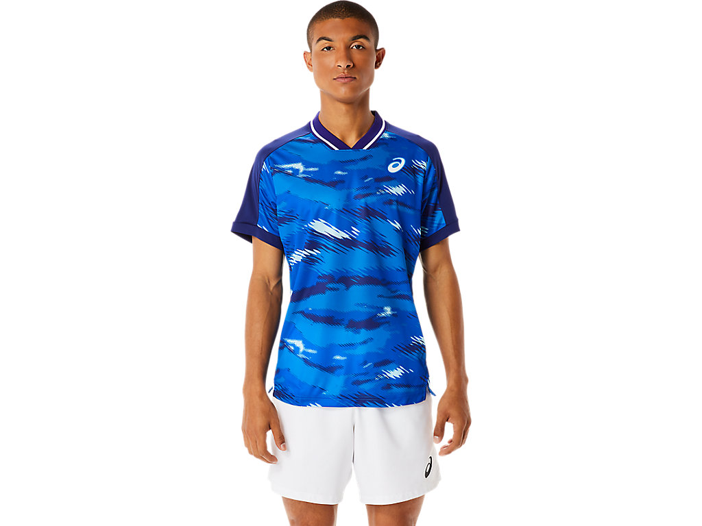 ASICS MEN MATCH GRAPHIC SS TOP