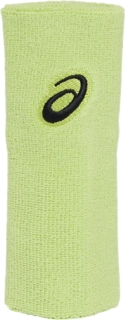 ASICS WRIST BAND W, ILLUMINATE GREEN, swatch
